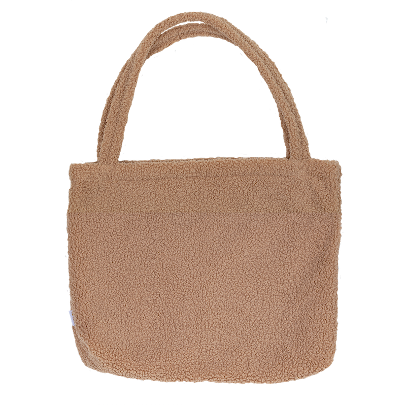 Pimpelmees big bag Mono Teddy warm nude