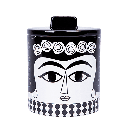 Kitsch Kitchen storage jar Marisol b/w