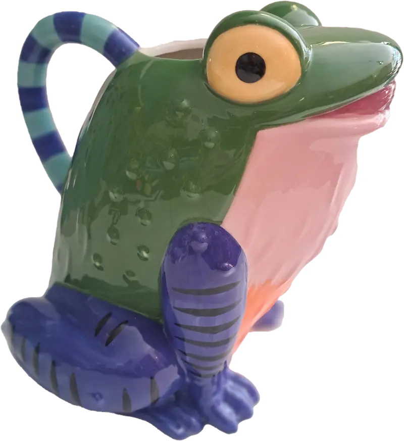 Kitsch Kitchen jug Loteria La Rana (frog)