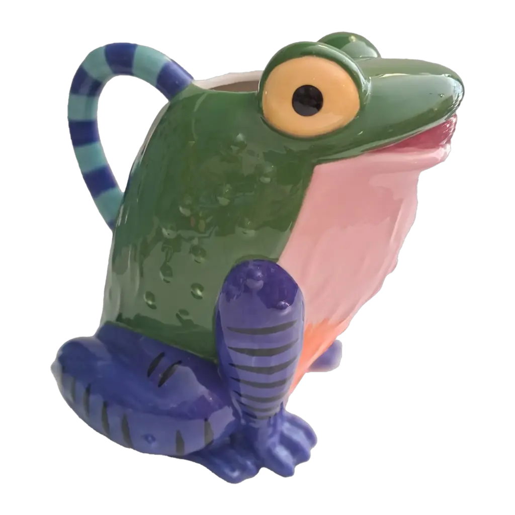 Kitsch Kitchen jug Loteria La Rana (frog)