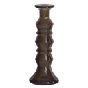 Kitsch Kitchen candle holder recycled glass green