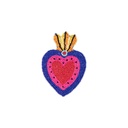 Kitsch Kitchen onderzetter Milagro hart roze S