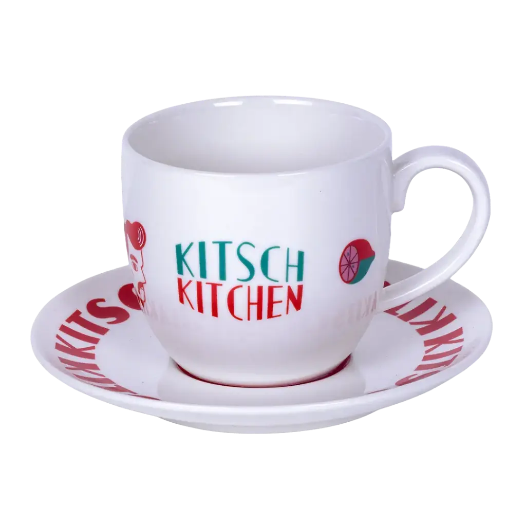 Kitsch Kitchen kop en schotel El Restaurante el signor