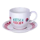 Kitsch Kitchen cup and saucer El Restaurante el signor 