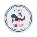 Kitsch Kitchen bord 21cm El Restaurante el camarero