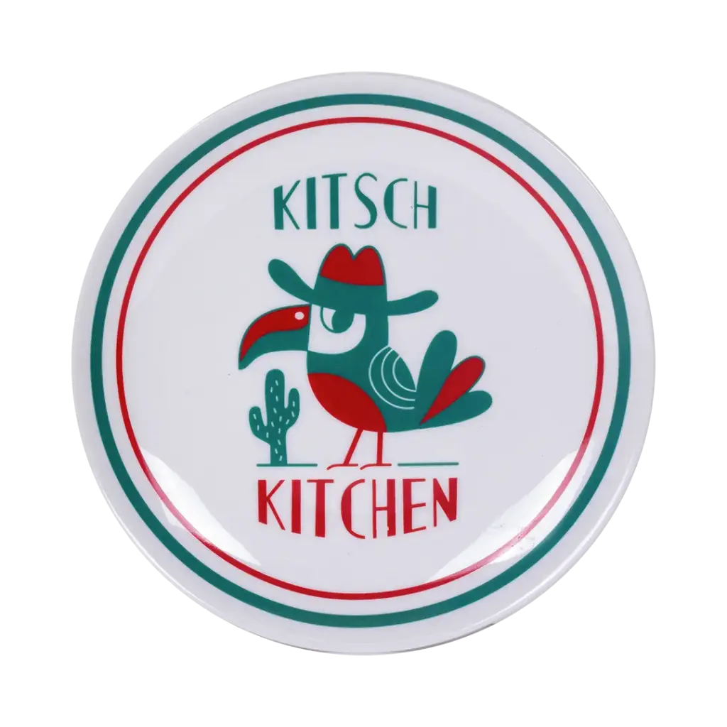 Kitsch Kitchen bord 21cm El Restaurante el bandito