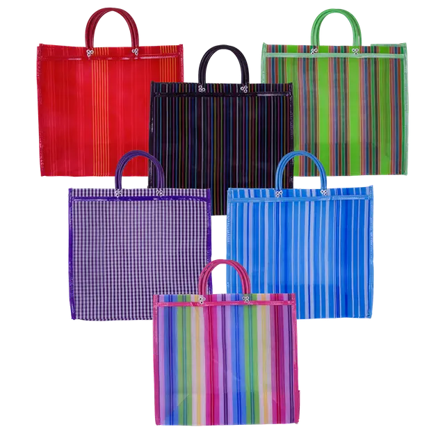 Kitsch Kitchen Folclorico mesh tas large 40x40 