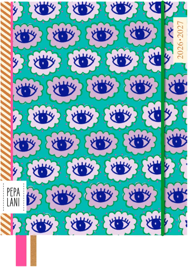 Pepa Lani Flower eyes diary 2026/2027 