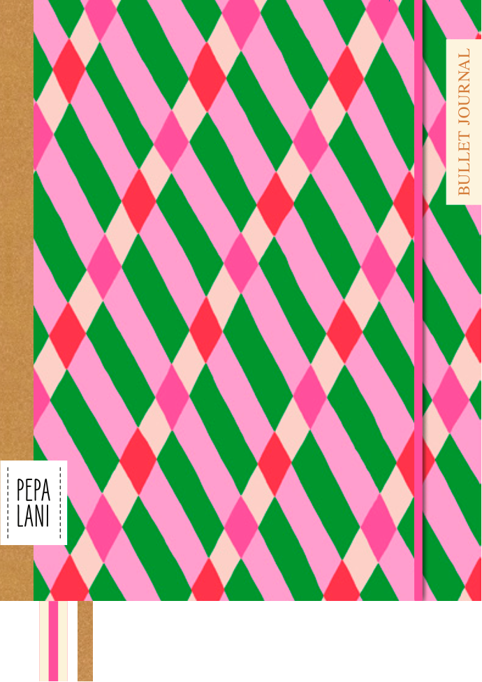 Pepa Lani Flower coloured candy bullet journal