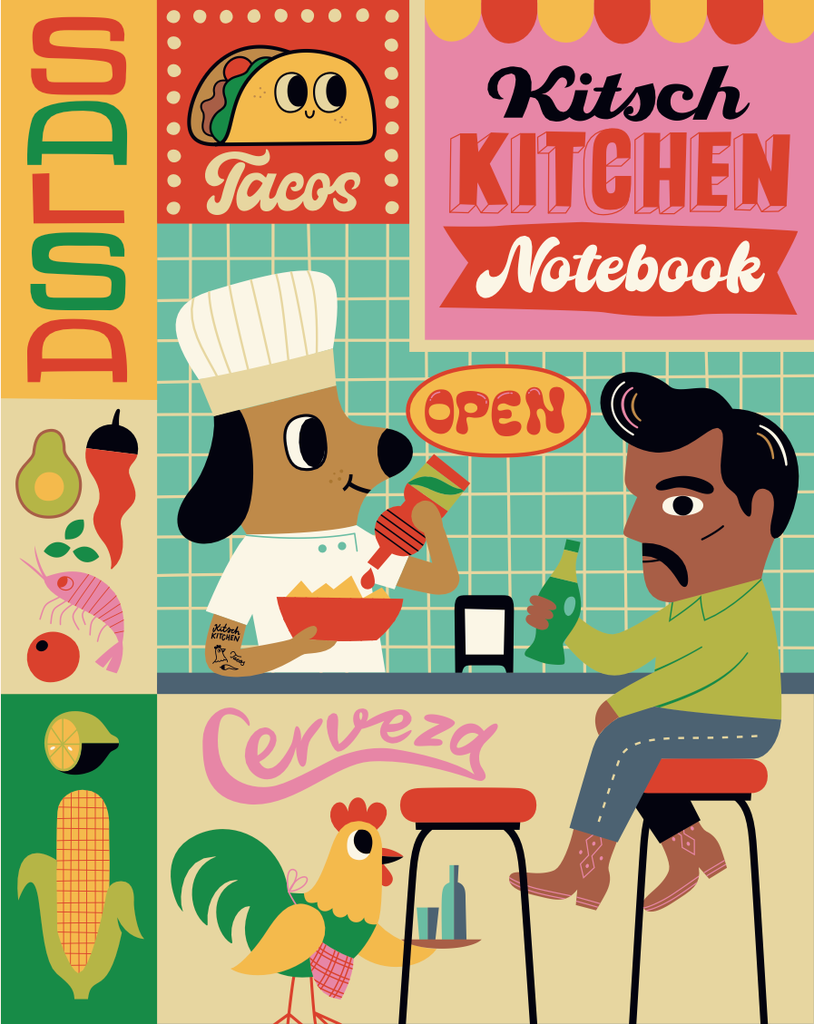 Kitsch Kitchen notebook El Restaurante 
