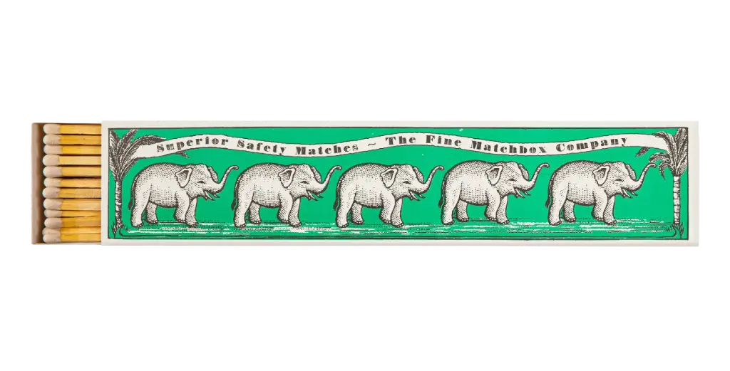 Archivist Green Elephant Long Matches