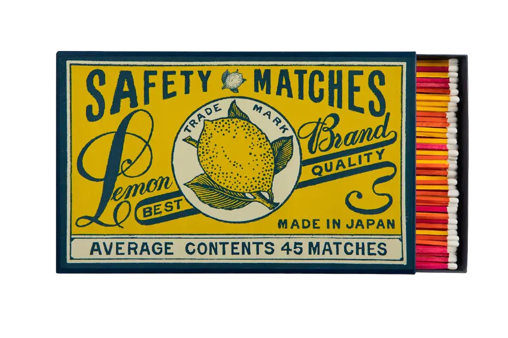 Archivist Lemon Giant Matches