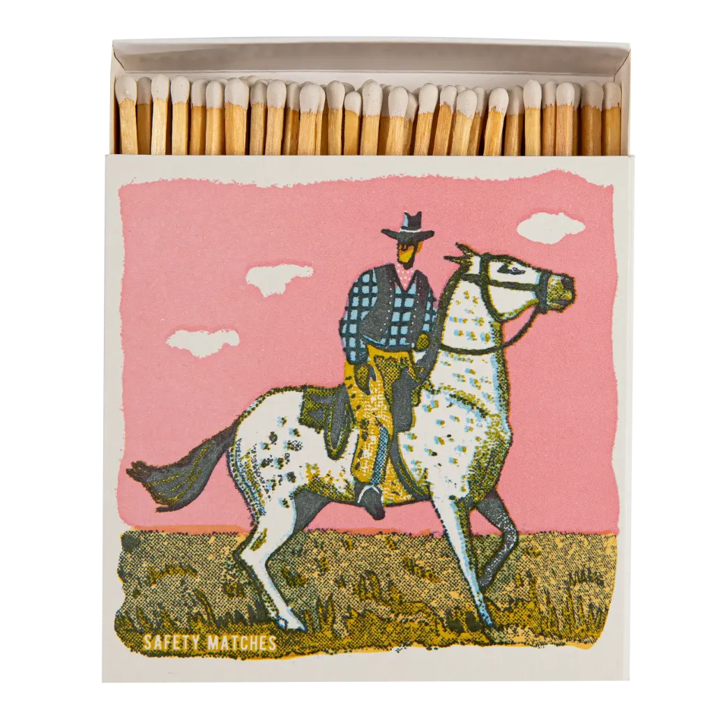 Archivist Pink Cowboy Matches