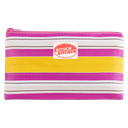 Kitsch Kitchen pencil case striped pink/white