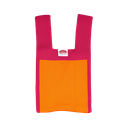 Kitsch Kitchen poppy bag pink with orange square