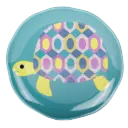 Kitsch Kitchen small plate round Sealife turtle
