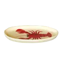 Kitsch Kitchen serving platter Sealife lobster