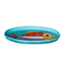 Kitsch Kitchen serving platter Sealife long fish