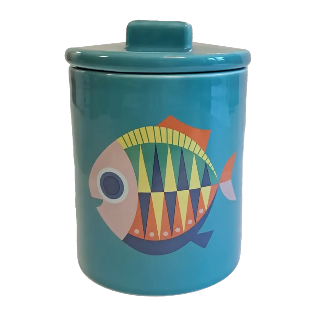 Kitsch Kitchen voorraadpot klein Sealife vis
