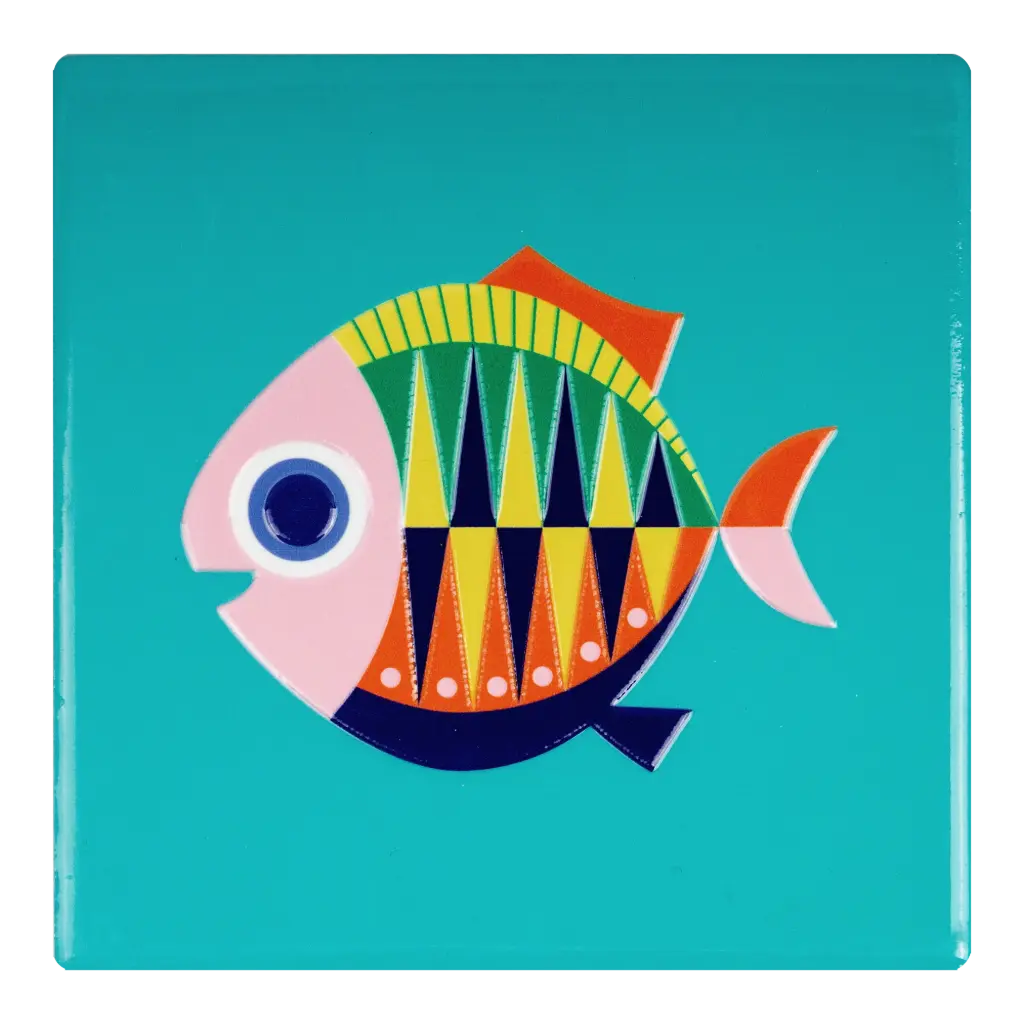 Kitsch Kitchen tile Sealife small fish