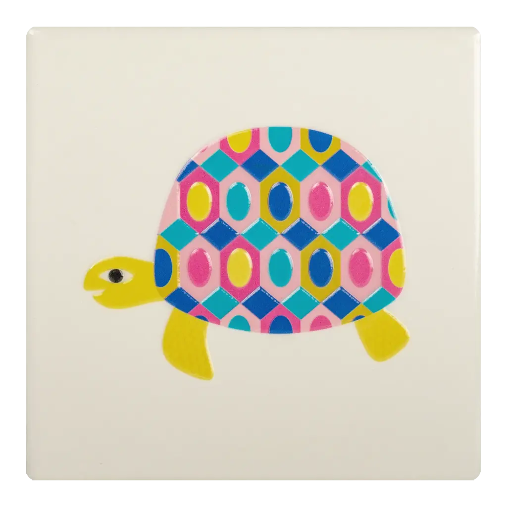 Kitsch Kitchen tegeltje Sealife turtle