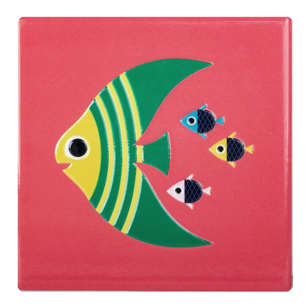 Kitsch Kitchen tile Sealife flyfish