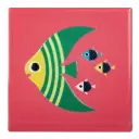 Kitsch Kitchen tile Sealife flyfish