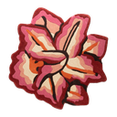 Kitsch Kitchen rug Sword Lily pink