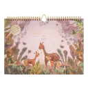 Pimpelmees Magical Forest family planner 2027 deer warm red