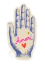Kitsch Kitchen Kitsch Royale kussen hand blauw