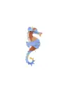 Studio Roof Blue Ringlet Seahorse