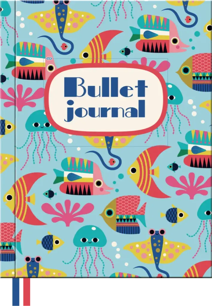 Kitsch Kitchen Sealife bullet journal Blue Sea