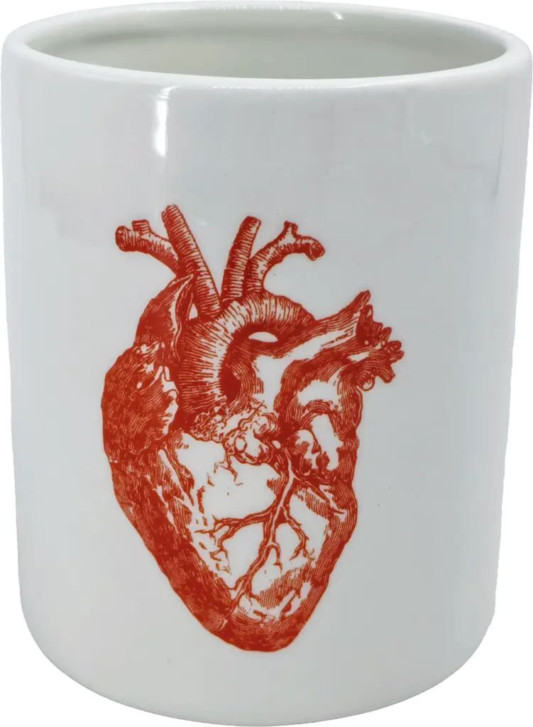 Kitsch Kitchen Kitsch Royale voorraadpot S heart rood 
