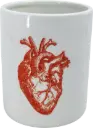 Kitsch Kitchen Kitsch Royale jar S heart red 