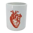 Kitsch Kitchen Kitsch Royale voorraadpot S heart rood 