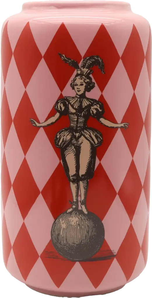 Kitsch Kitchen Kitsch Royale vase Loretta pink/red