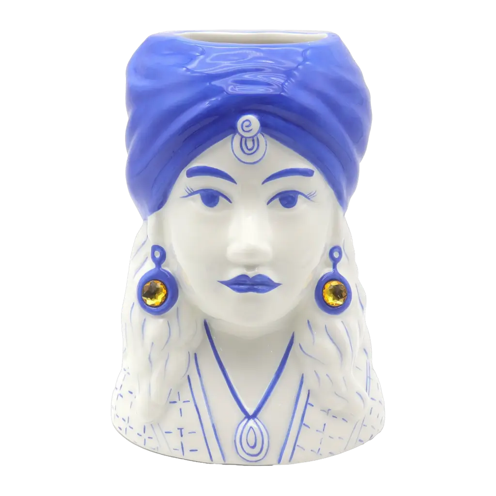 Kitsch Kitchen Kitsch Royale vase Madame Lola blue 
