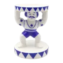 Kitsch Kitchen Kitsch Royale candle holder mr. Gaston 12x9cm 