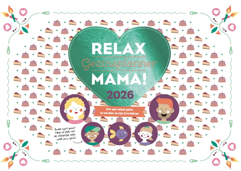 Relax mama familie planner 2026