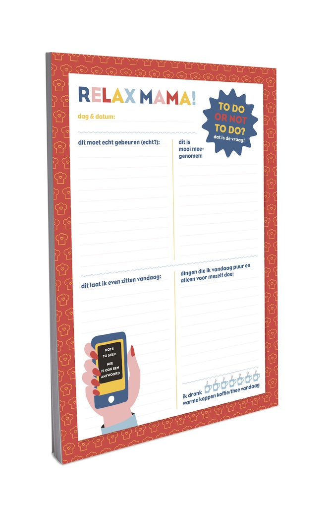 Relax Mama daily planner