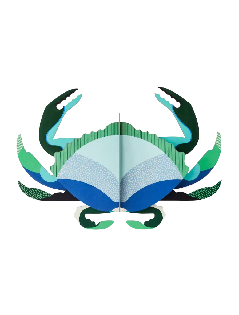 Studio Roof Aquamarine crab