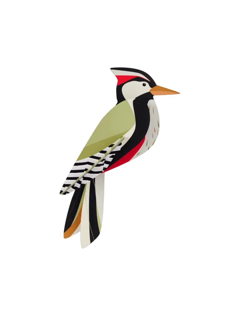 Studio Roof woodpecker
