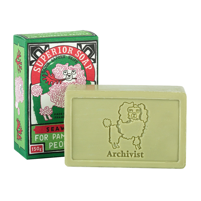 Seaweed Poodle Soap