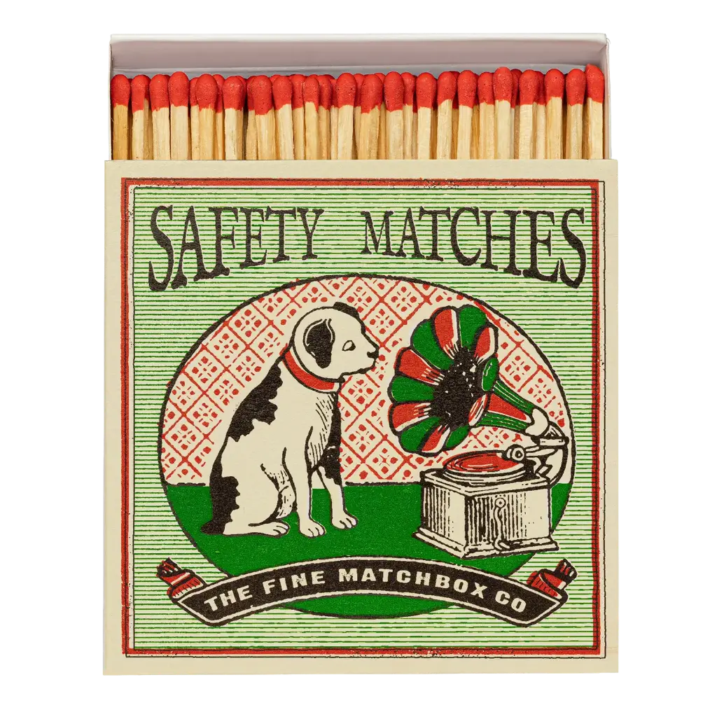 Archivist Dog and Gramaphone Matches