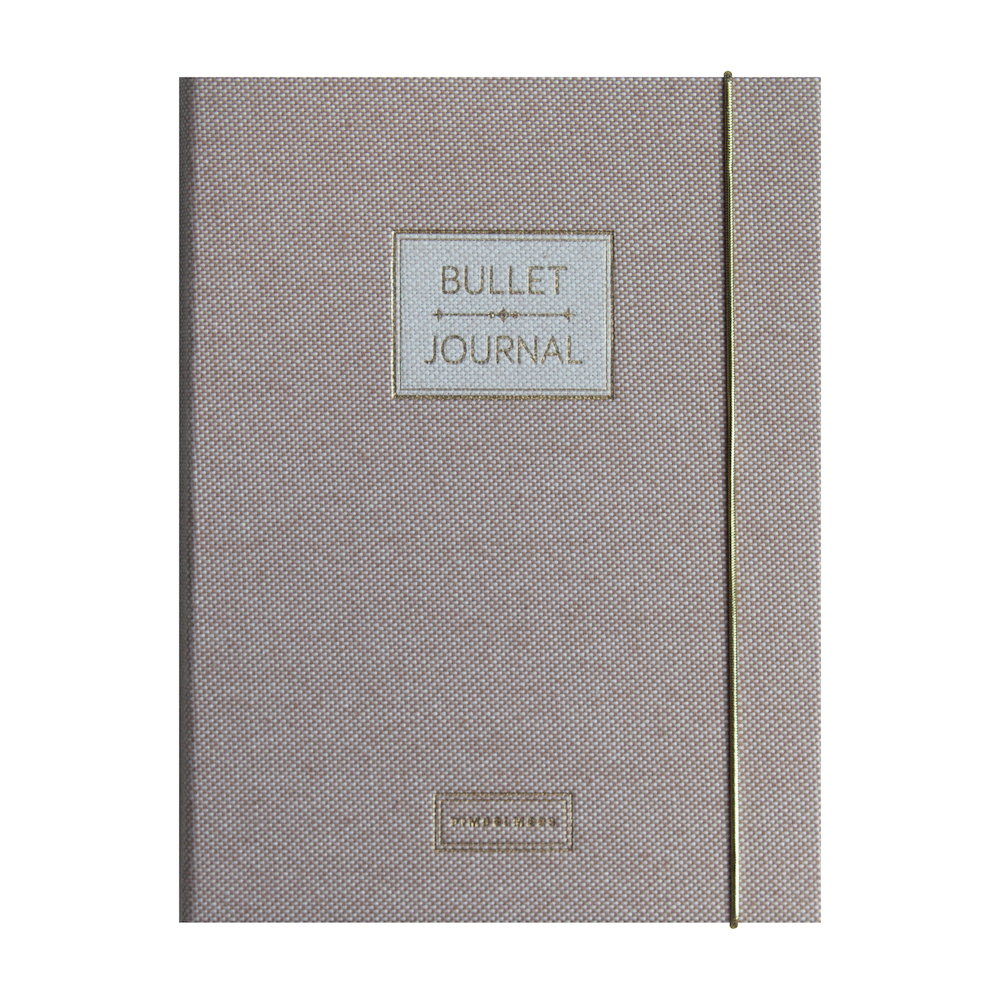 Pimpelmees bullet journal Mono Luxe edition warm nude