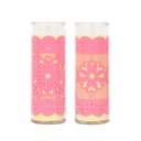 Kitsch Kitchen kaars in glas Papel Picardo Flor