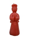 Kitsch Kitchen angel candle pink (6h)