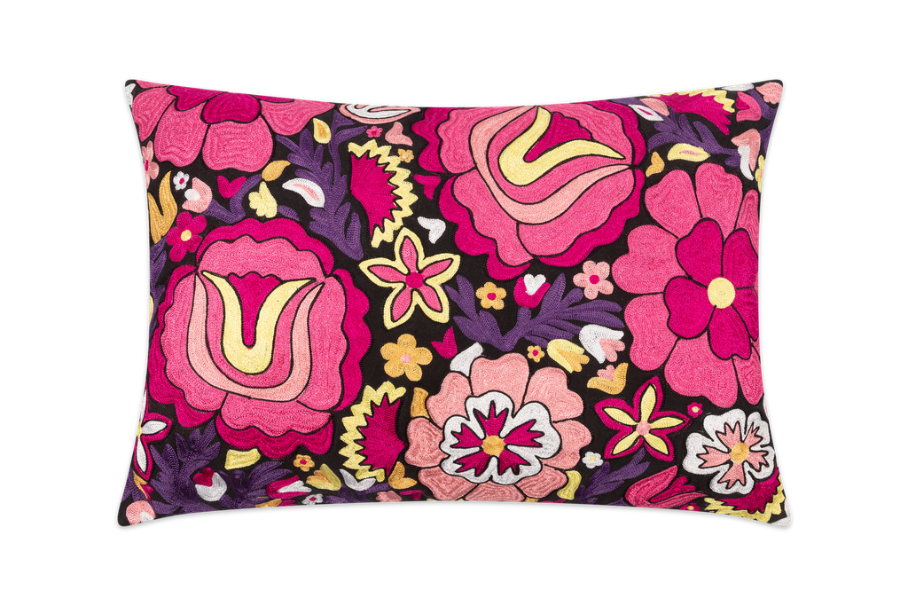 Kitsch Kitchen cushion Flores pink