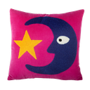 Kitsch Kitchen cushion Loteria moon pink