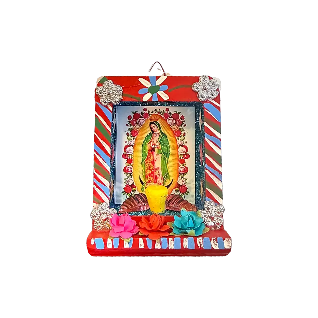 Kitsch Kitchen altar Folclorico mini red